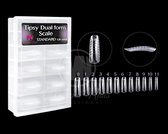 Modena Nails Siliconen Nagel Tips Dual Form Scale Standard - 120st.