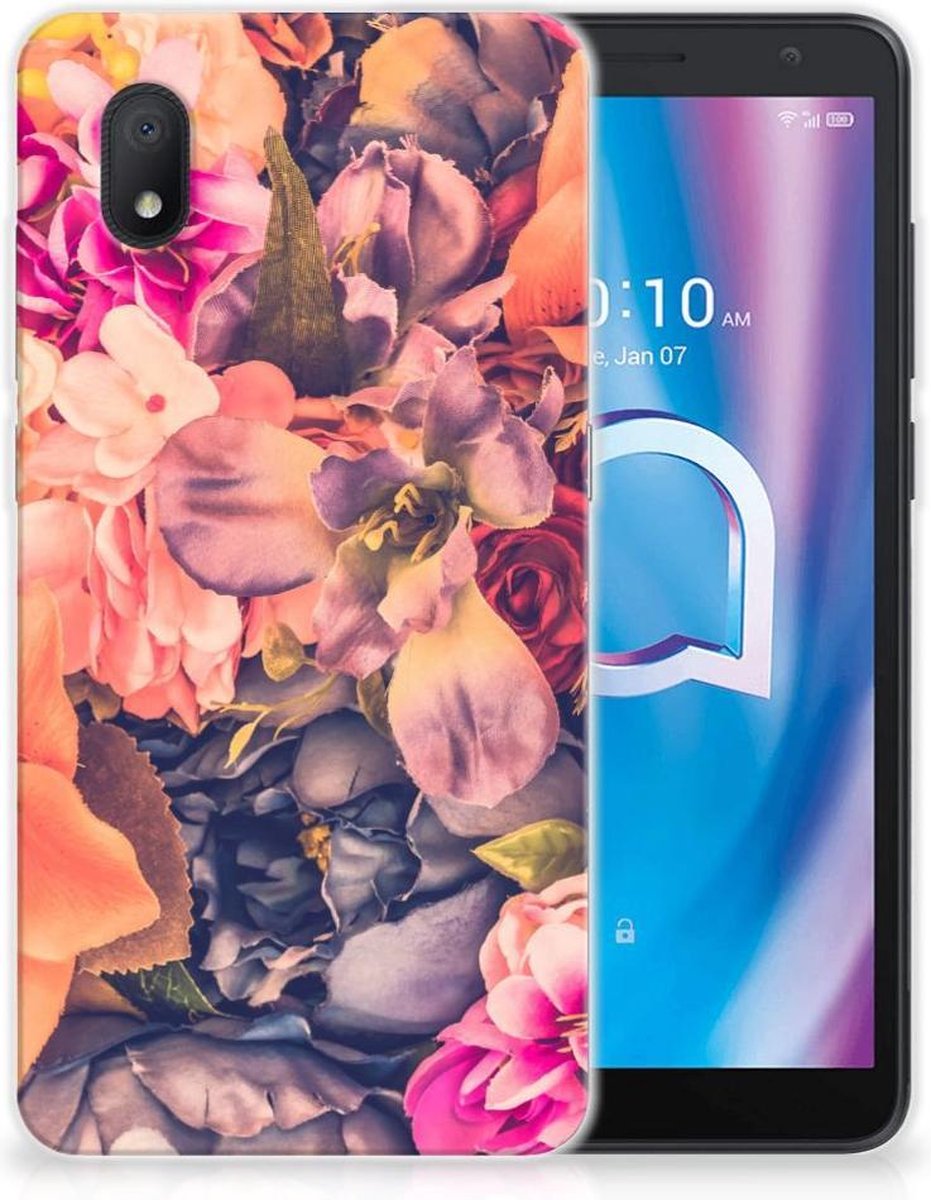 Alcatel 1B (2020) TPU Case Bosje Bloemen