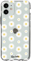 Casetastic Apple iPhone 12 Mini Hoesje - Softcover Hoesje met Design - Daisies Print