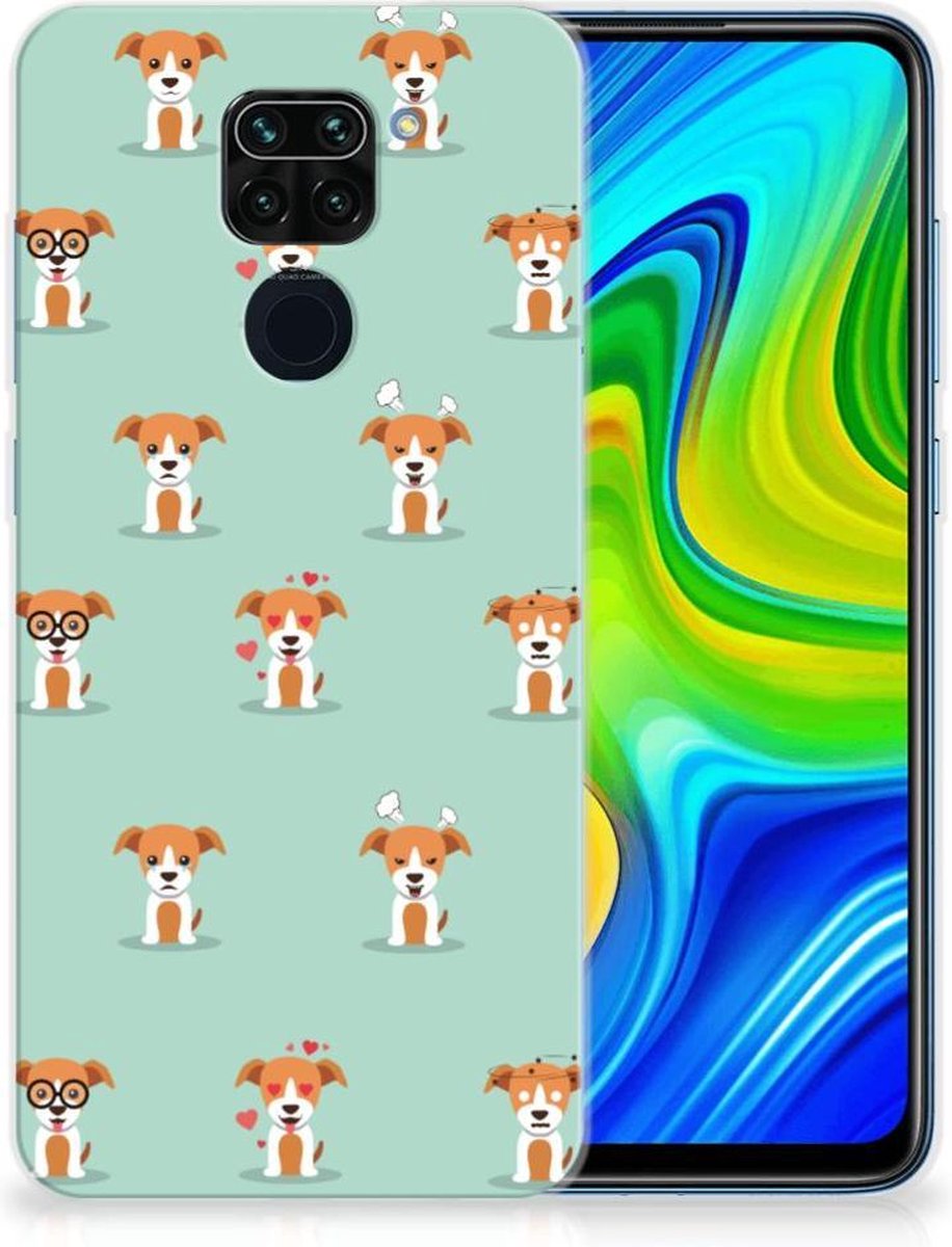 Xiaomi Redmi Note9 TPU Hoesje Pups