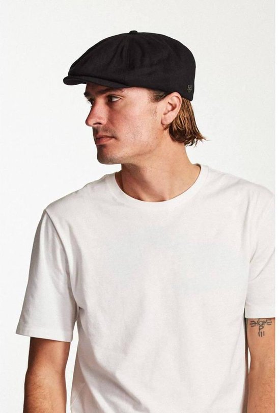 BRIXTON Brood Snap Cap Black - Casquettes Unisexe BRIXTON Brood Snap Cap Black - Casquettes Unisexe
