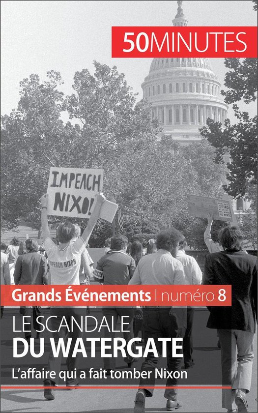 Grands Événements 8 - Le scandale du Watergate - cover