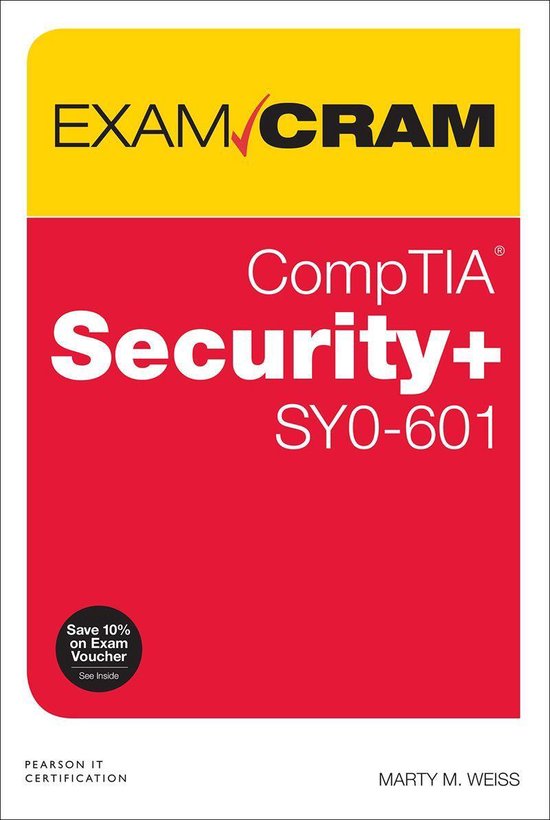 CompTIA Security+ SY0-601 Exam Cram - cover