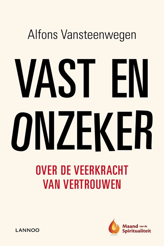 Cover van het boek 'Vast en onzeker' van A. Vansteenwegen