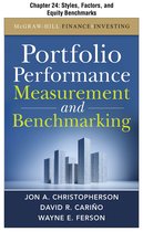Portfolio Performance Measurement and Benchmarking, Chapter 24 - Styles, Factors, and Equity Benchmarks