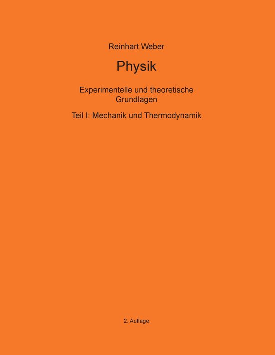 Physik I - cover