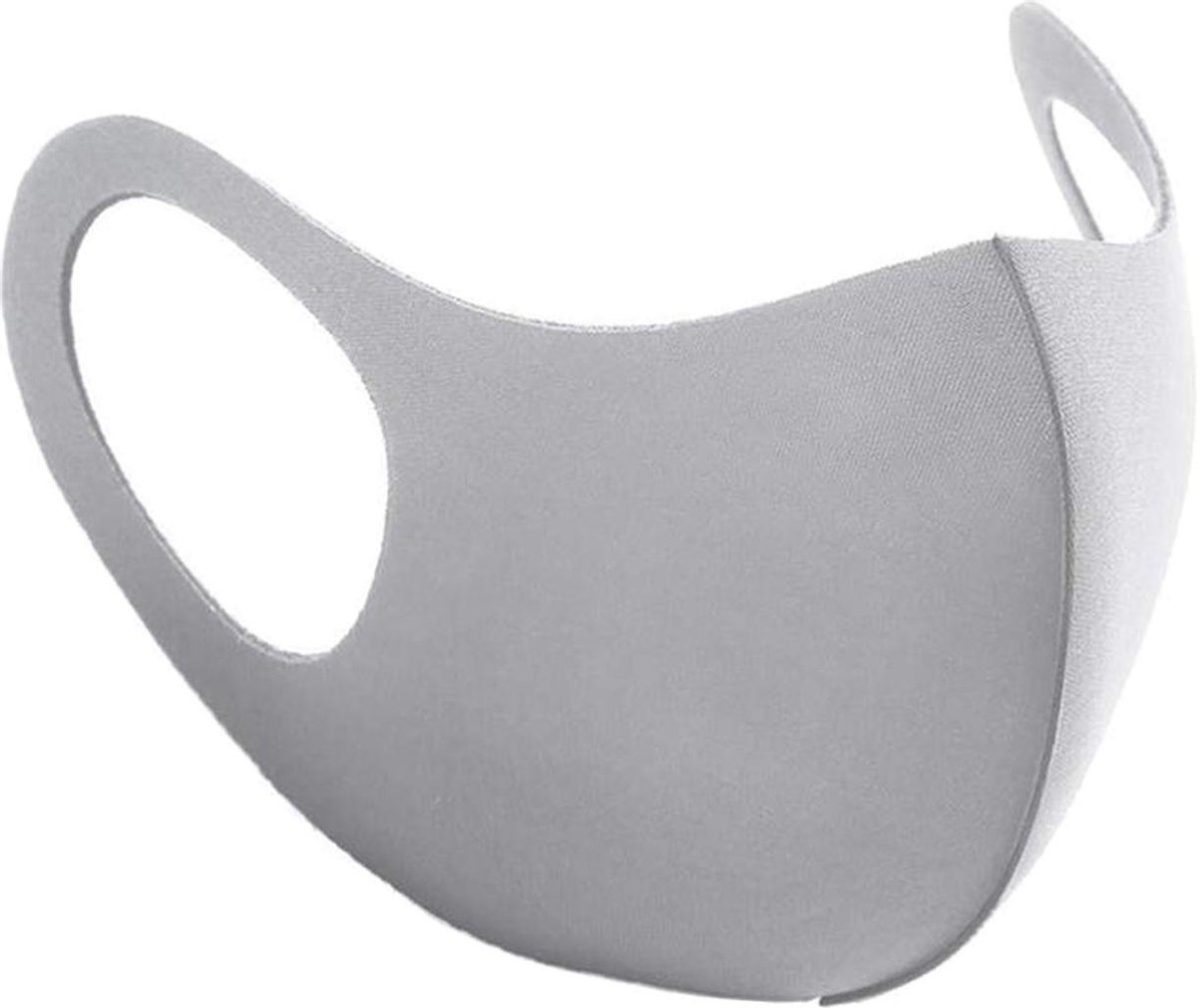 Mondkapje Wasbaar Grijs Mondmasker Wasbaar Mondkapje Wasbare Mondkapjes Niet Medisch Elastisch Universeel