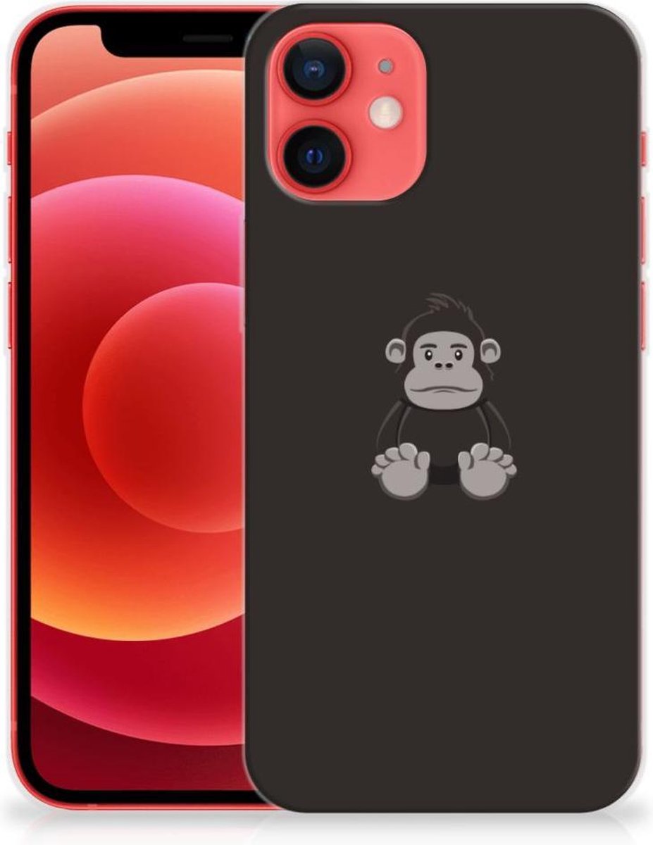 iPhone 12 Mini Telefoonhoesje met Naam Gorilla