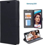EmpX Telefoonhoesje - Book Case - Geschikt Voor Samsung Galaxy S20 - Zwart