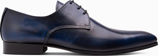 Paulo Bellini Dress Shoe Lucca Leather Blue
