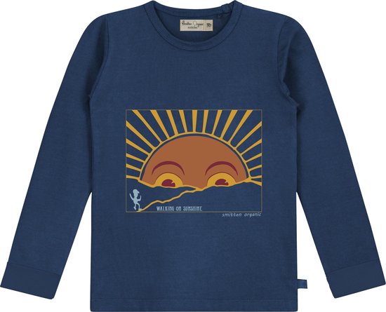 Smitten Organic 'Walking To Sunshine'  T-Shirt - Maat 86