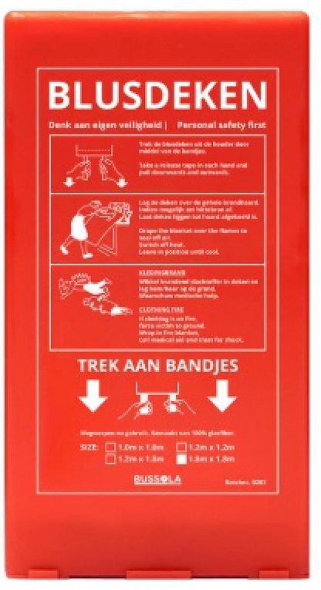 Mobiak blusdeken 100x100 cm hardbox