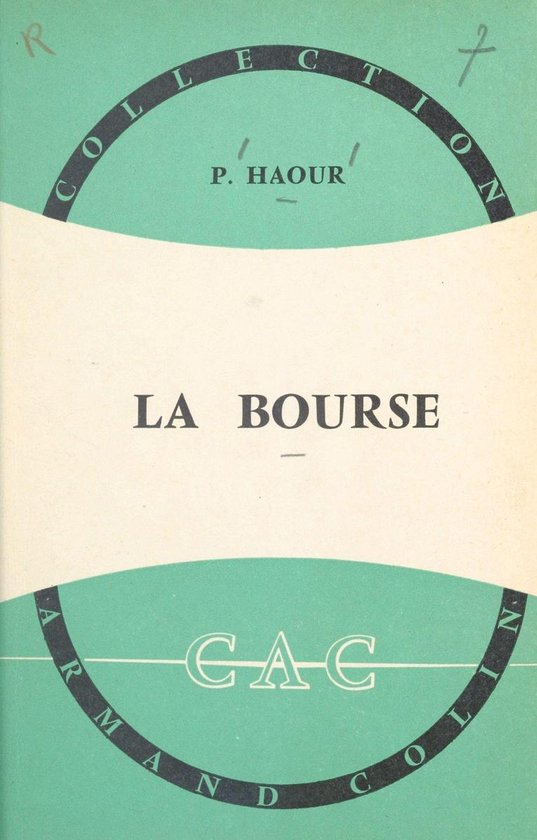 La Bourse - cover