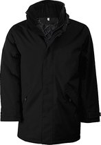 Kariban Heren Parka Performance Jacket (Zwart/Zwart)