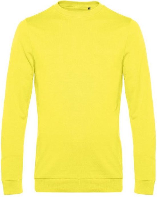 B&C Heren in sweatshirt (Zonne-Geel)