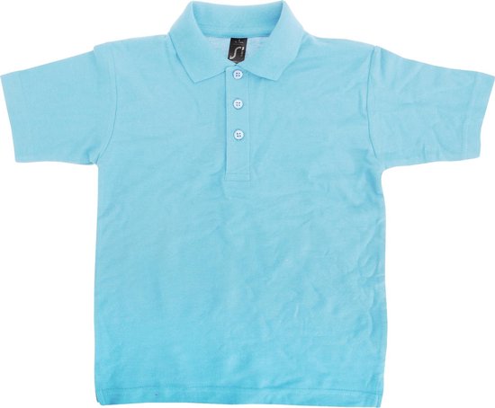 SOLS Kinder Unisex Zomer II Pique Polo Shirt (Hemelsblauw)