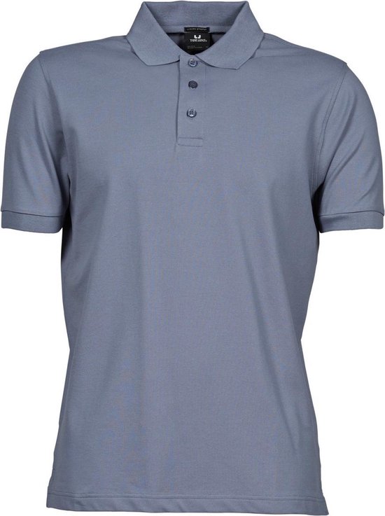Tee Jays Heren Luxe Stretch Short Sleeve Polo Shirt (Vuursteen)