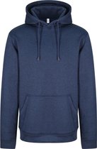 AWDis Volwassenen Unisex Polyester Sporthoodie (Blauw gemêleerd)