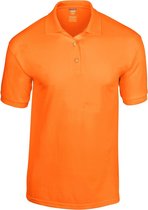 Gildan Volwassen DryBlend Jersey Short Sleeve Polo Shirt (Veiligheid Oranje)