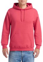 Gildan Zware Blend Volwassen Unisex Hooded Sweatshirt / Hoodie (Paprika)