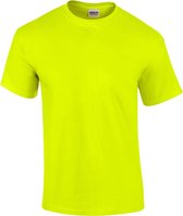 Gildan Heren Ultra Katoenen Korte Mouw T-Shirt (Nieuwe Veiligheid Groen)
