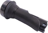 Handvat Gazelle Basis links 100 mm met draaibel - zwart