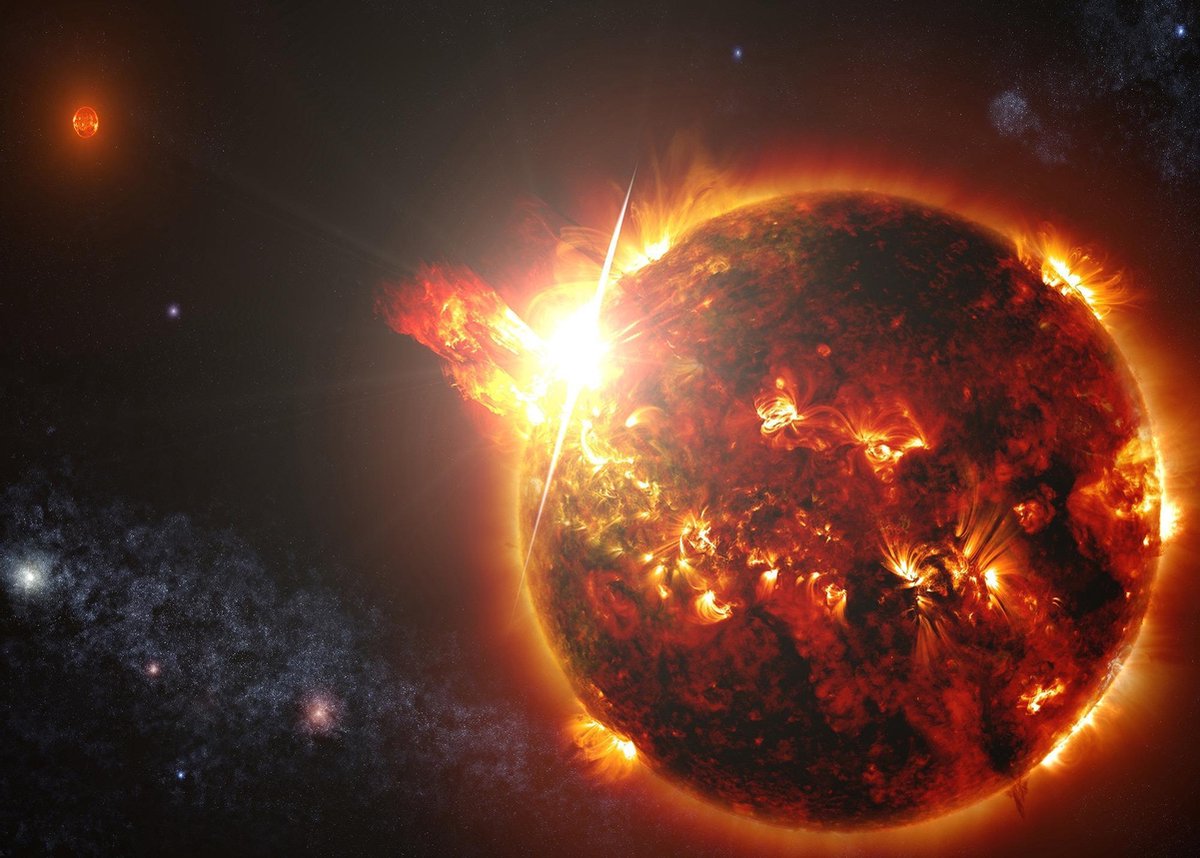 Esque Poster Dying Star - Large 50x70 cm - Stervende ster - NASA - Ruimte - Heelal - Educatief - Sterrenkunde Losse Poster