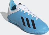 adidas X 19.4  indoorschoenen jongens blauw/zwart