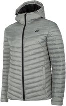 4F Men Jacket H4Z20-KUMP004-24M, Mannen, Grijs, Sportjas, maat: L EU