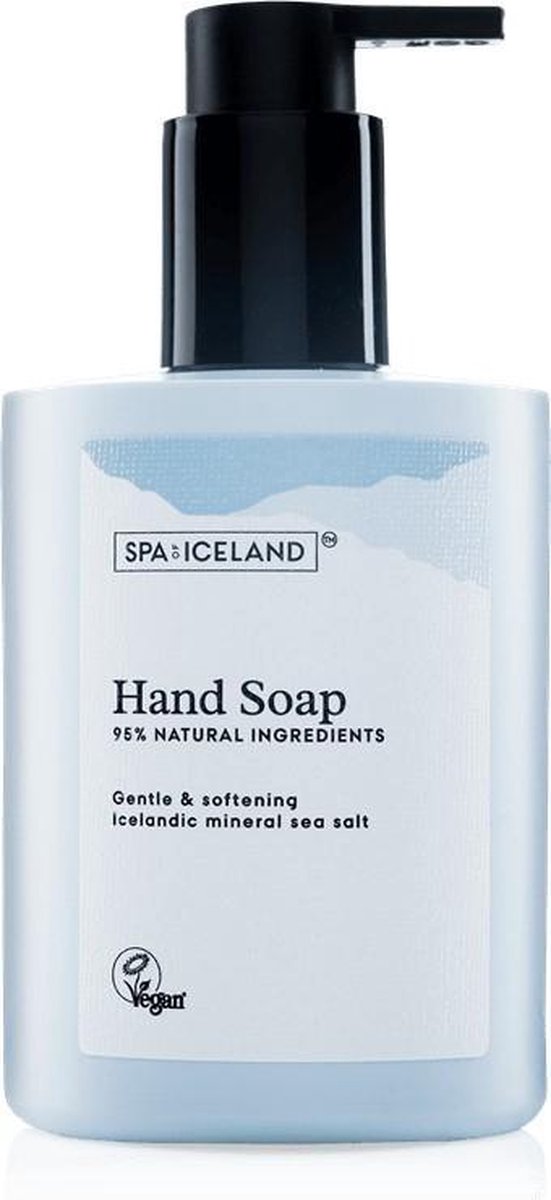 Spa of Iceland Handzeep 300 ml - Maak je handen schoon zonder ze uit te drogen - Met rustgevende duindoorn-extracten en zuiver IJslands zeezout