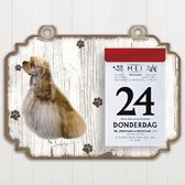 Scheurkalender 2023 Hond: Amerikaanse Cocker Spaniel