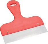 Natural Steekmes plastic handvat Rood 18CM