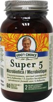 Udo's Choice Super 5 Microbiotica - 60 tabletten - Probiotica - Voedingssupplement