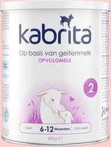 Kabrita 2 Opvolgmelk - Op basis van Nederlandse geitenmelk - Flesvoeding 6-12 maanden - 400g