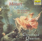 Mozart: String Quartets no 14, no 15 / Cleveland Quartet