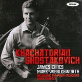James Ehnes, Melbourne Symphony Orchestra, Mark Wigglesworth - Khachaturian: Violin Concerto / Shostakovich: String Quartets Nos. 7 & 8 (CD)
