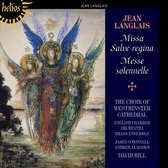 Choir Of Westminster Cathedral, English Chamber Orchestra, David Hill - Langlais: Missa Salve Regina/Messe Solennelle (CD)