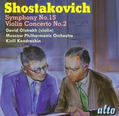 Shostakovich 15/Violin Concerto 2