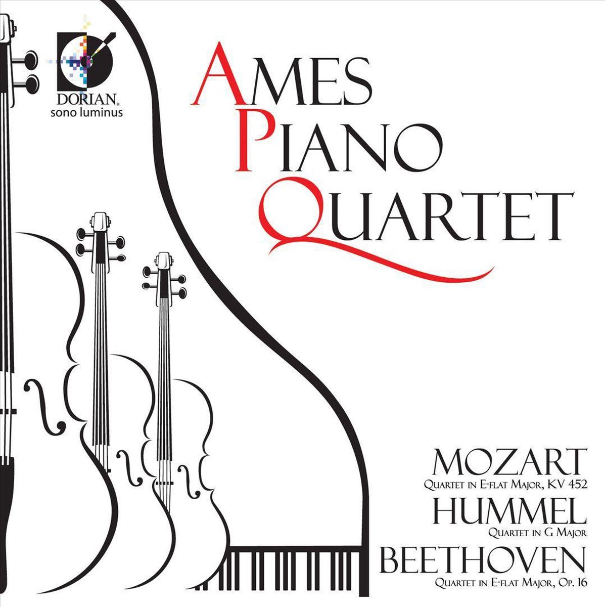 Ames Piano Quartet Play Mozart Hummel Beethoven