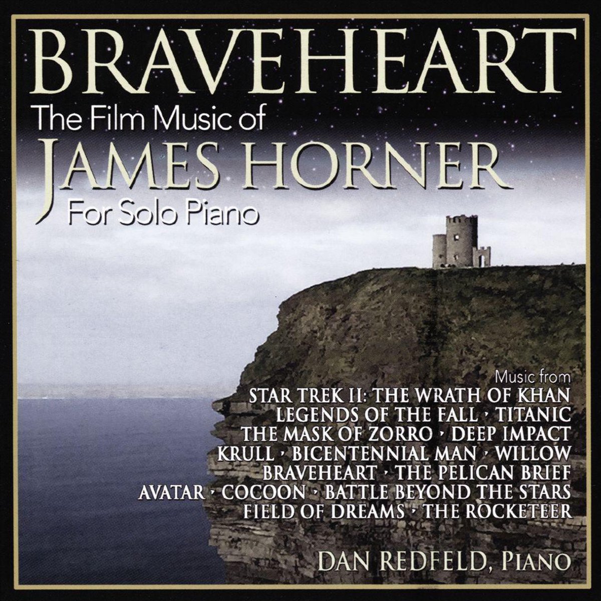 Horner　Of　Piano,　Solo　(album)　Dan　Music　Film　Redfeld　Braveheart:　James　CD　The　For　|...
