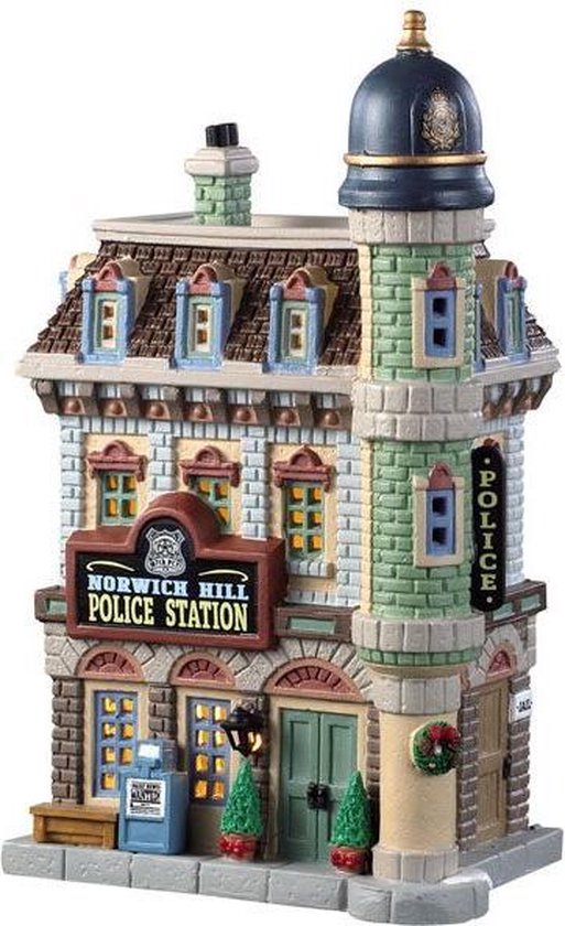 Lemax - Norwich Police Station - Kersthuisjes & Kerstdorpen