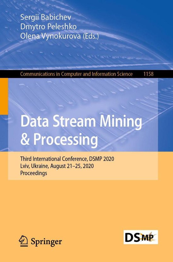 Springer Nature Proceedings Computer Science - Data Stream M ... - cover