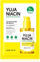 Some By Mi Yuja Niacin Brightening 30 Days Blemish Care Serum Mask 25 g (Set van 10 stuks)