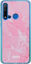 Huawei P20 Lite (2019) Hoesje Transparant TPU Case - Pink Sync #ffffff