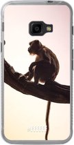 Samsung Galaxy Xcover 4 Hoesje Transparant TPU Case - Macaque #ffffff