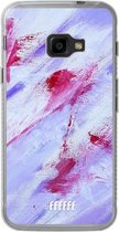 Samsung Galaxy Xcover 4 Hoesje Transparant TPU Case - Abstract Pinks #ffffff