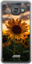 Samsung Galaxy A3 (2016) Hoesje Transparant TPU Case - Sunset Sunflower #ffffff