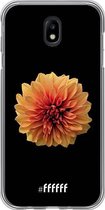 Samsung Galaxy J7 (2017) Hoesje Transparant TPU Case - Butterscotch Blossom #ffffff