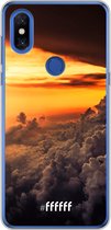 Xiaomi Mi Mix 3 Hoesje Transparant TPU Case - Sea of Clouds #ffffff