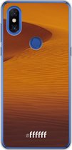 Xiaomi Mi Mix 3 Hoesje Transparant TPU Case - Sand Dunes #ffffff